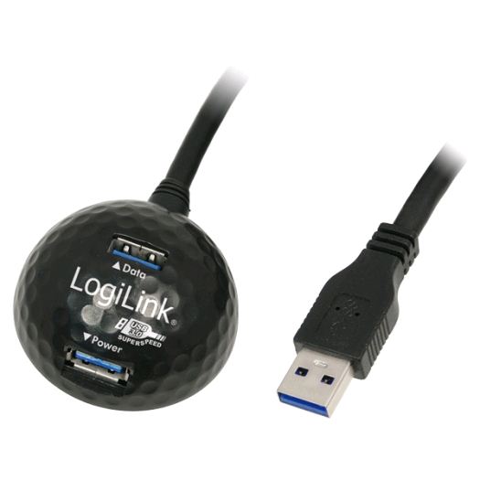 LogiLink USB 3.0 hosszabbító kábel dokkolóval (CU0035) LogiLink USB 3.0 hosszabbító kábel dokkolóval (CU0035)