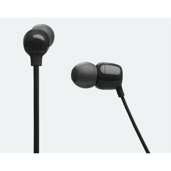 JBL T135BT BLK, vezeték nélküli fülhallgató, fekete, Bluetooth, 25 óra üzrmidő, JBL Pure Bass, kihangosítás