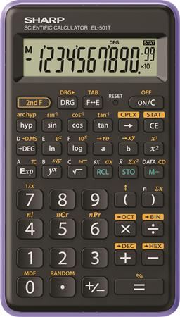 Sharp EL-501TBVL tudományos számológép Sharp EL-501TBVL tudományos számológép