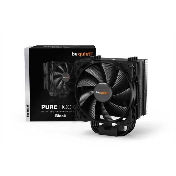 Be Quiet! Pure Rock 2 Black univerzális CPU hűtő fekete (BK007)