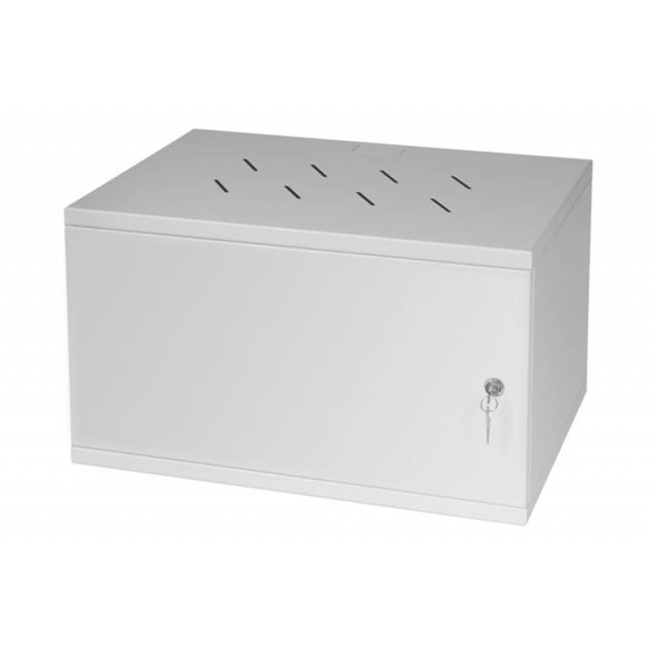 Stalflex 6U fali rack szekrény 19" 350mm szürke (RC19-6U-350MG)