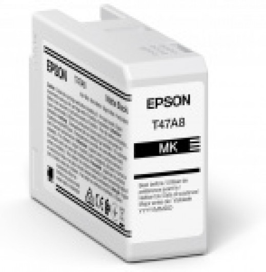 Epson T47A8 Patron Matt Fekete 50ml Eredeti