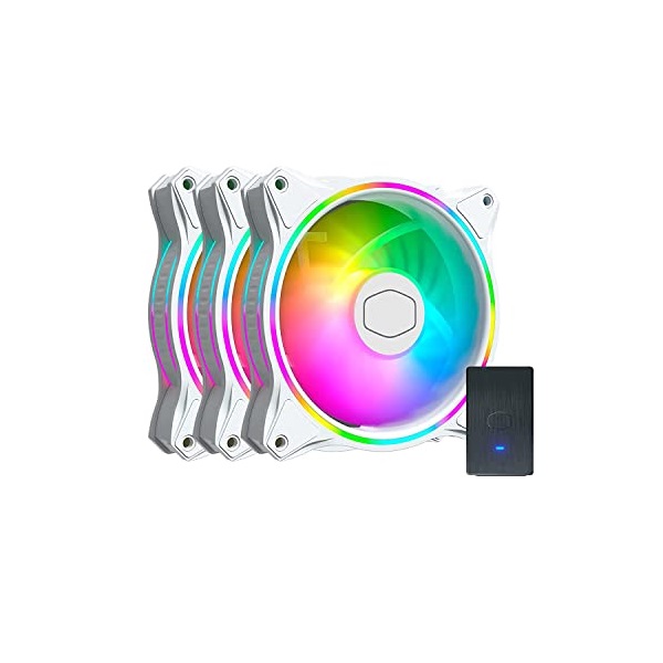 Cooler Master MasterFan MF120 Halo 3IN1 Fehér