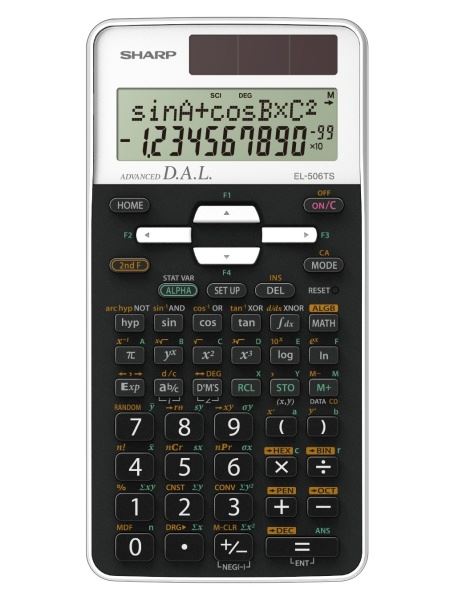 Sharp EL-506TS WH tudományos számológép 470 funkció Sharp EL-506TS WH tudományos számológép 470 funkció