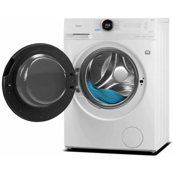 Midea MF100D80B/W-HU inverteres, gőzös mosó-szárítógép Midea MF100D80B/W-HU inverteres, gőzös mosó-szárítógép