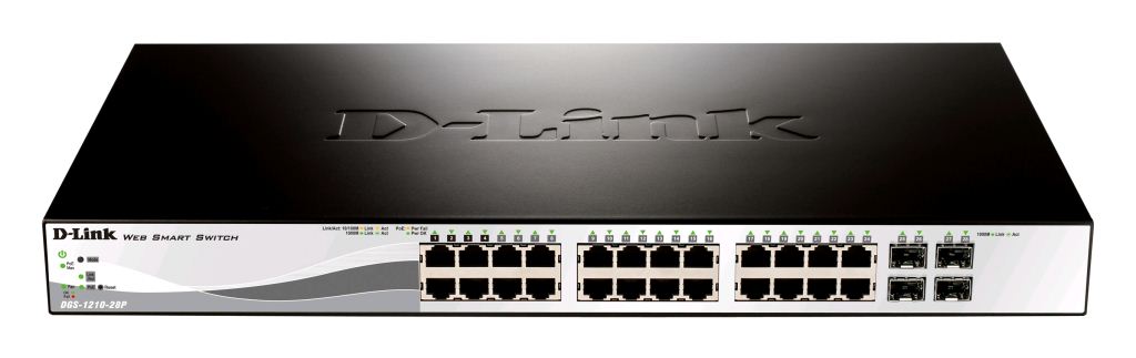 D-Link DGS-1210-28P 10/100/1000Mbps 24 portos switch D-Link DGS-1210-28P 10/100/1000Mbps 24 portos switch