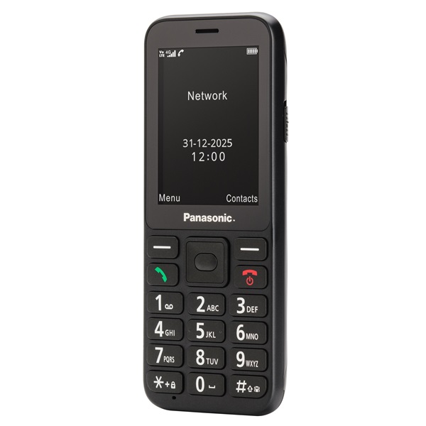Panasonic KX-TU250EXB 2,4" 4G fekete mobiltelefon Panasonic KX-TU250EXB 2,4" 4G fekete mobiltelefon