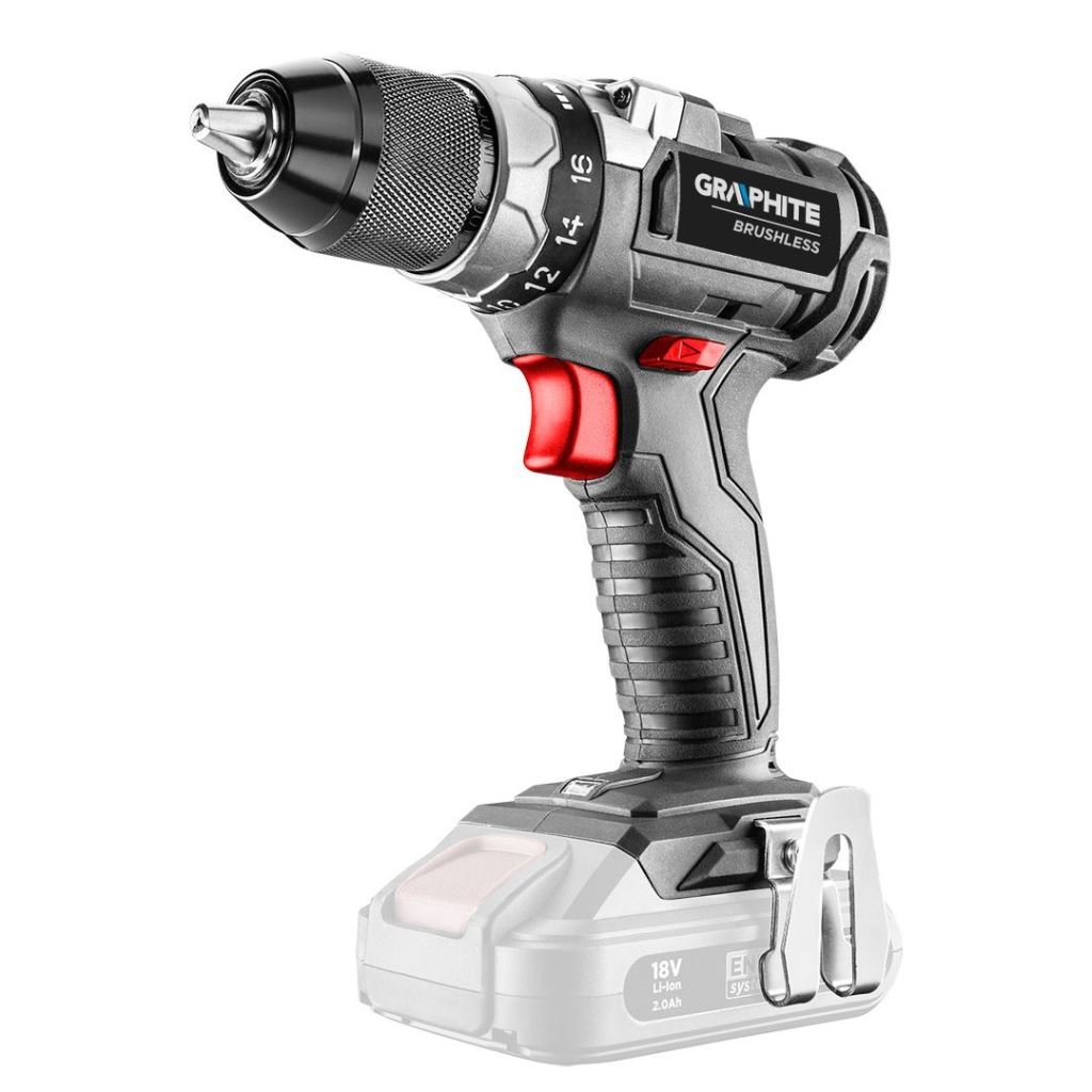Graphite 58G019 akkus szénkefementes fúró Energy+ 18V, akku nélkül