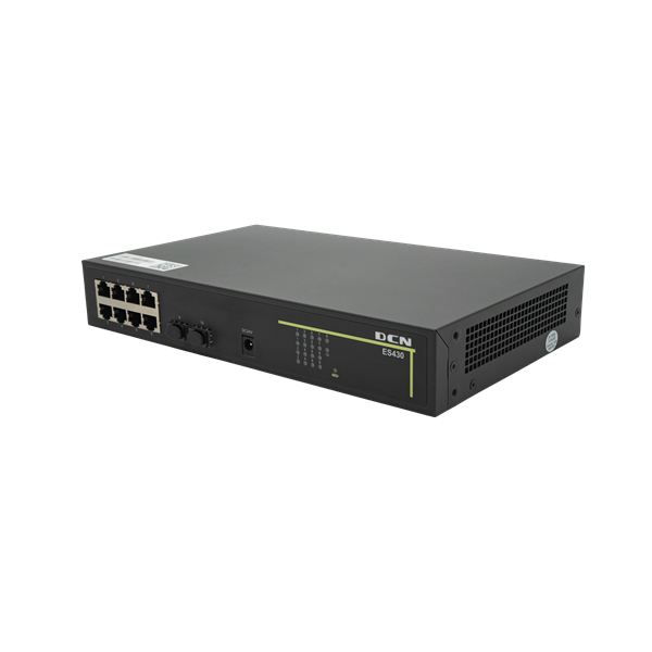 DCN 120W PoE/PoE+ 8x10/100/1000Base-T+ 2x1000Base-X SFP Switch DCN 120W PoE/PoE+ 8x10/100/1000Base-T+ 2x1000Base-X SFP Switch