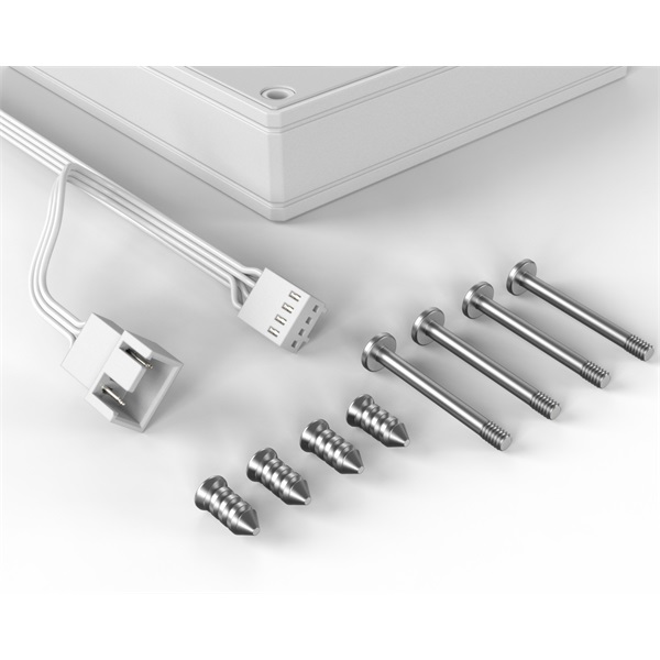 ID-Cooling 12cm  AF-1230-W  31,1dB  PWM 12cm Cooler Fehér 