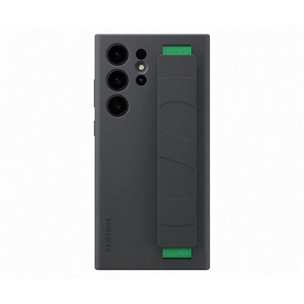 Samsung Galaxy S23 Ultra szilikontok szíjjal fekete (EF-GS918TBEGWW)