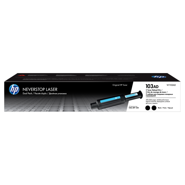HP W1103AD (103A) (103AD)  Fekete eredeti  tonercsomag