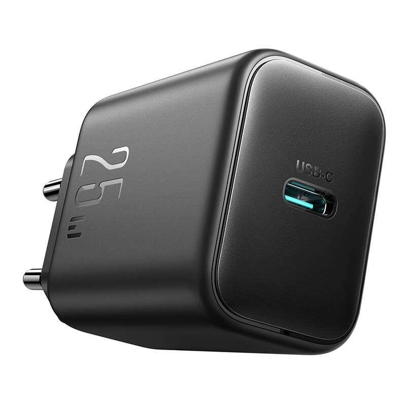 Joyroom  JR-TCF23 Hálózati töltő USB C +kábel 25W 1m Fekete