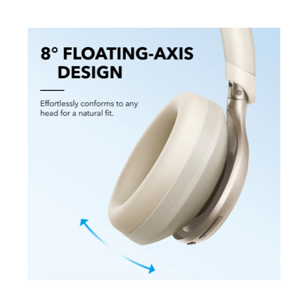 ANKER A3035G21 Vezeték Nélküli Fejhallgató Soundcore Space One latte cream ANKER A3035G21 Vezeték Nélküli Fejhallgató Soundcore Space One latte cream