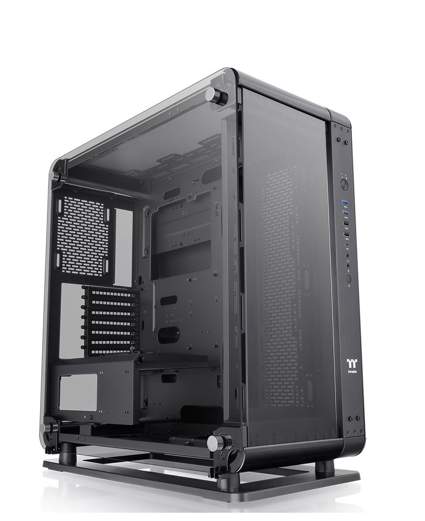Thermaltake Core P6 Tempered Glass táp nélküli ház fekete (CA-1V2-00M1WN-00)