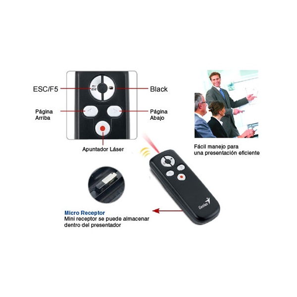 Genius Media Pointer 100 prezenter (31090010100  / 31090015100) Genius Media Pointer 100 prezenter (31090010100  / 31090015100)