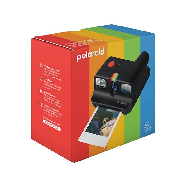 Polaroid GO gen2 analog instant fényképezőgép Fekete 