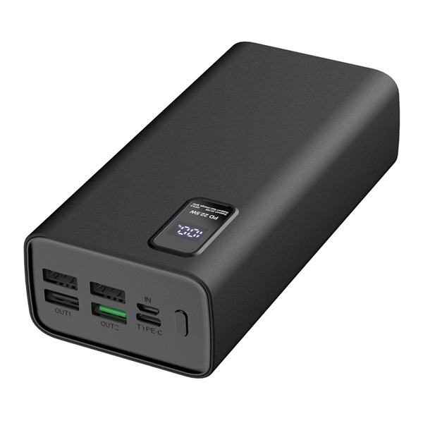 Platinet PMPB30WQC728B 30000mAh Power Bank fekete