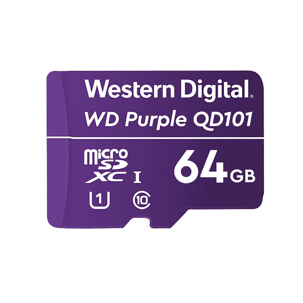 64GB microSDXC Western Digital WD Purple QD101 C10 U1 (WDD064G1P0C) 64GB microSDXC Western Digital WD Purple QD101 C10 U1 (WDD064G1P0C)