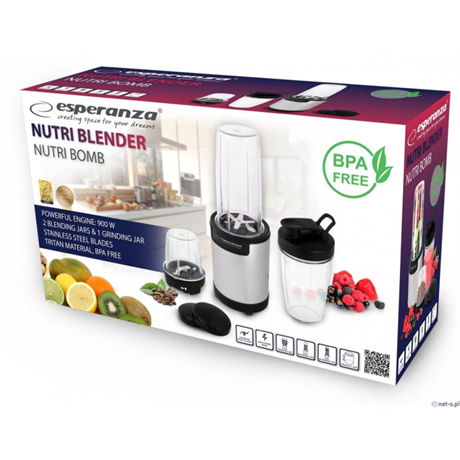 Esperanza EKM030 TURMIXGÉP ÉS SMOOTHIE KÉSZÍTŐ Esperanza EKM030 TURMIXGÉP ÉS SMOOTHIE KÉSZÍTŐ
