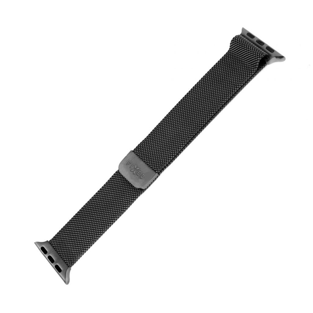 FIXED Apple Watch 42/44mm szíj rozsdamentes hálóval fekete (FIXMEST-434-BK) FIXED Apple Watch 42/44mm szíj rozsdamentes hálóval fekete (FIXMEST-434-BK)