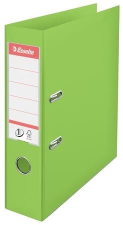 ESSELTE Standard Vivida Iratrendező 75 mm A4 PP élvédő sínnel zöld (624069)