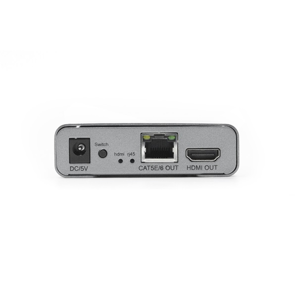 PROCONNECT Extender HDMI 1.4, Over LAN, Cat5e/6, Infra, 4k@60Hz, HDMI loop out, 60m-ig (PC-EX60M-V2.0)