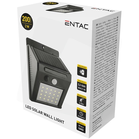 Entac ESL-2W-SMD-PL NAPELEMES LÁMPA Entac ESL-2W-SMD-PL NAPELEMES LÁMPA