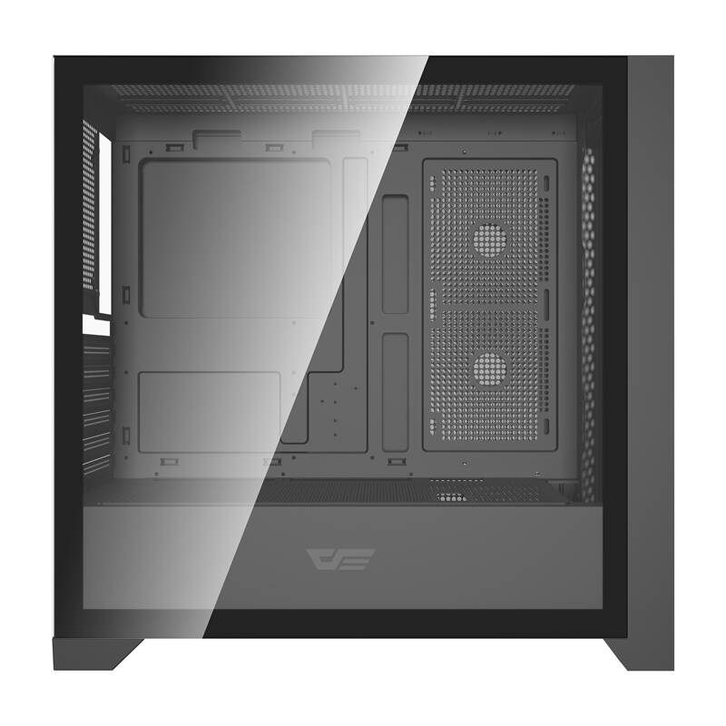 Darkflash DRX90 Mesh számítógépház Fekete 