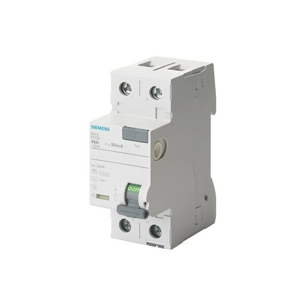 Siemens 5SV3412-6 ÁVK A 25/2 100MA 2 modul Siemens 5SV3412-6 ÁVK A 25/2 100MA 2 modul