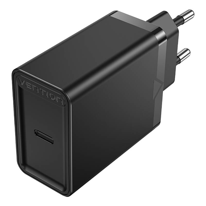 Vention FAIB0-EU USB-C 30W Hálózati töltő Fekete