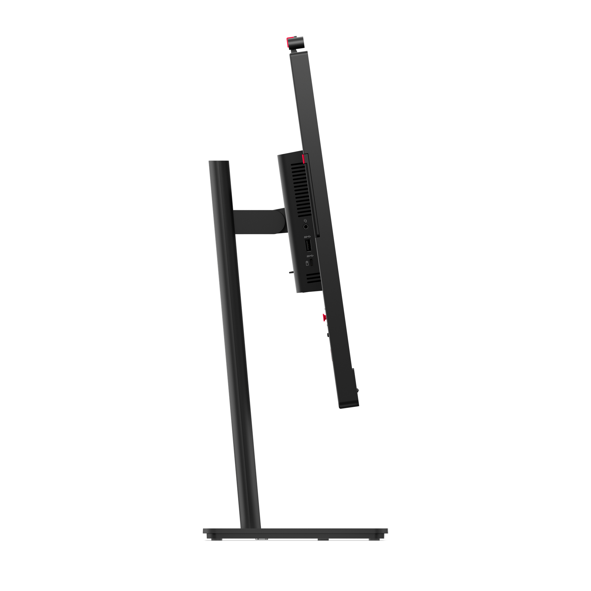 Lenovo 23,8" ThinkVision T24-4v Monitor - 1920x1080, Full HD, LED, IPS, Pivot, Hangszóró Fekete