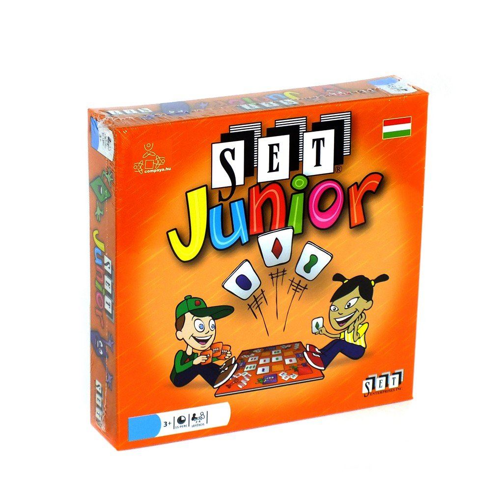 Set Enterprises Set Junior A felismerés családi játéka társasjáték (16159) Set Enterprises Set Junior A felismerés családi játéka társasjáték (16159)