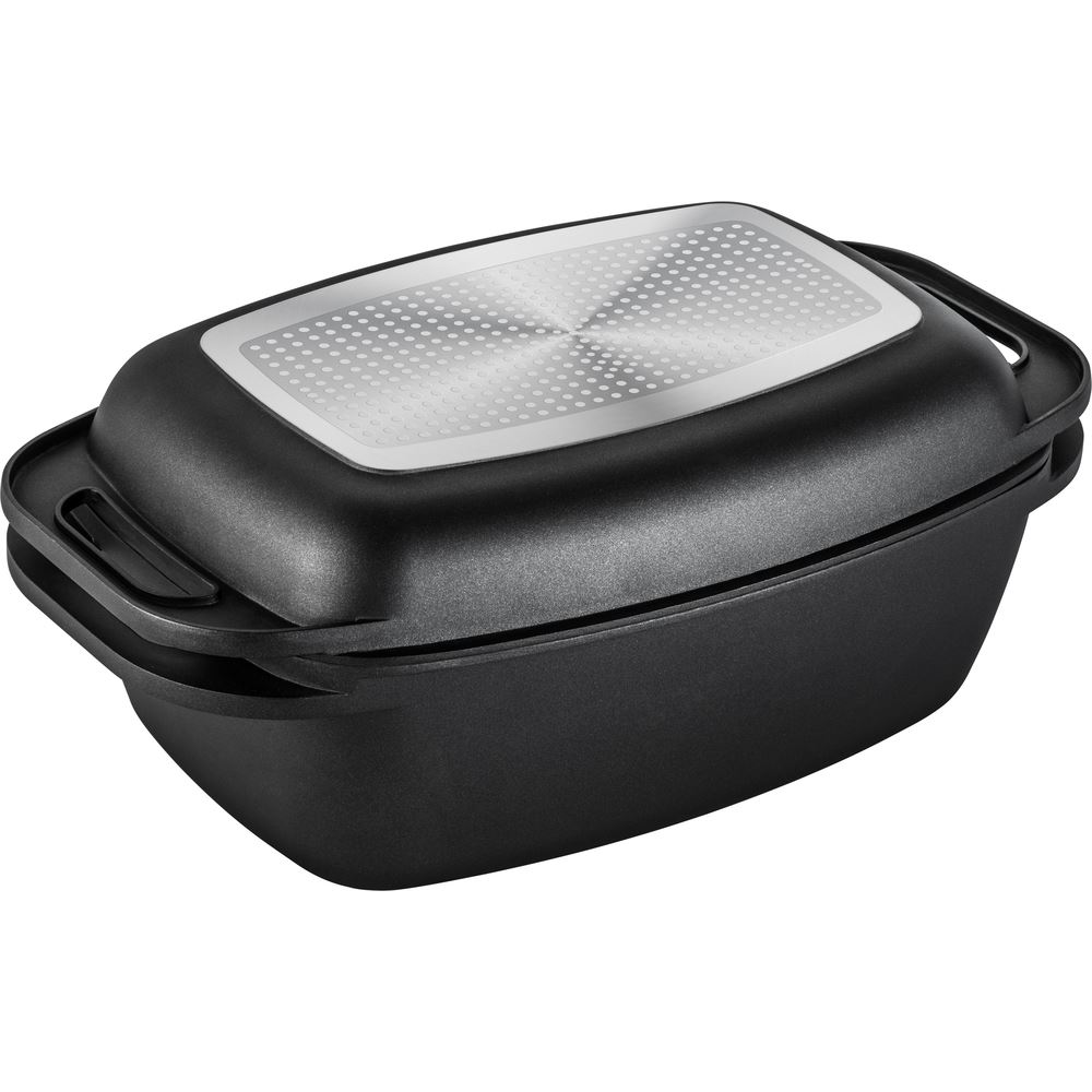 Lamart Double LT1105 serpenyő grillező fedéllel