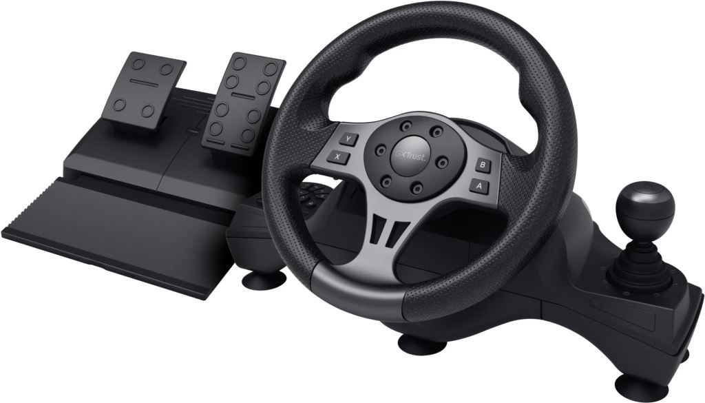 Trust 25122 GXT289 Movi fekete versenykormány