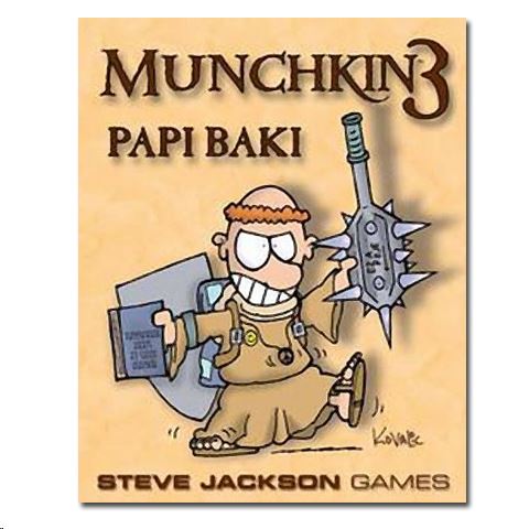 Asmodee Munchkin 3 - Papi baki kártyajáték kiegészető (DEL11697) Asmodee Munchkin 3 - Papi baki kártyajáték kiegészető (DEL11697)