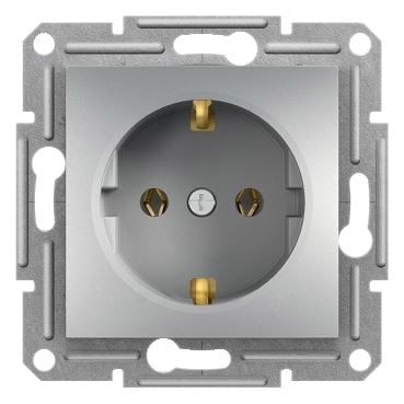 Schneider EPH2900161 ASFORA csavaros 2P+F csatlakozóaljzat alumínium Schneider EPH2900161 ASFORA csavaros 2P+F csatlakozóaljzat alumínium