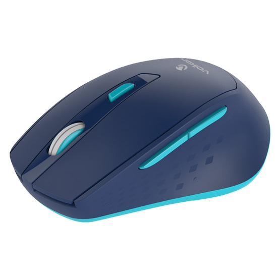  Volkano Chrome Series 2.4Ghz Ergonómikus vezeték nélküli egér Kék