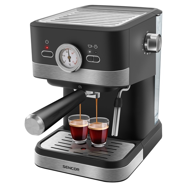 Sencor SES 1721BK fekete espresszó kávéfőző Sencor SES 1721BK fekete espresszó kávéfőző