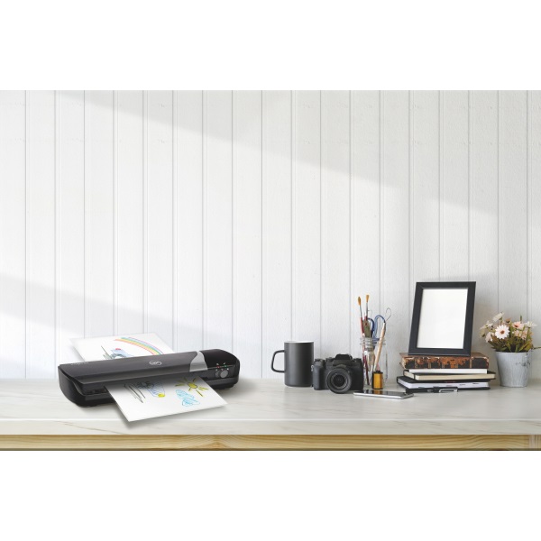 Lamináló készlet, A4, 75-125 mikron, GBC "Inspire+ Craft", fekete