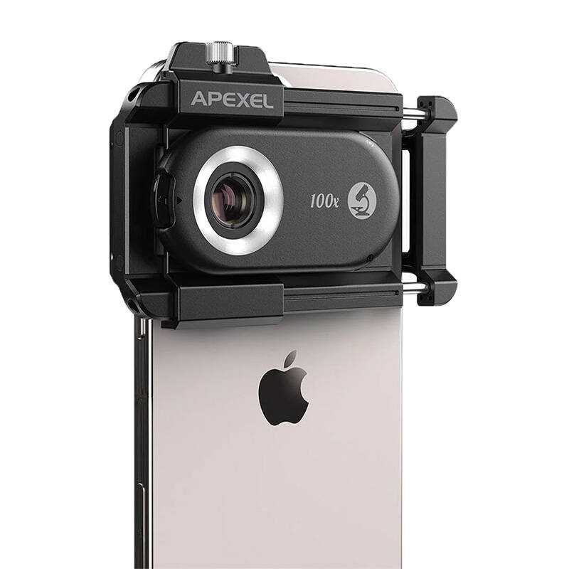  Apexel APL-MS3IN1 200x / 150x / 100x 3x CPL lencse / mikroszkóp okostelefonhoz
