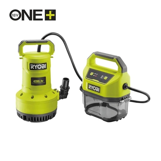Ryobi  RY18SPA-0 18V One Plus™ búvárszivattyú, akkumulátor és töltő nélkül