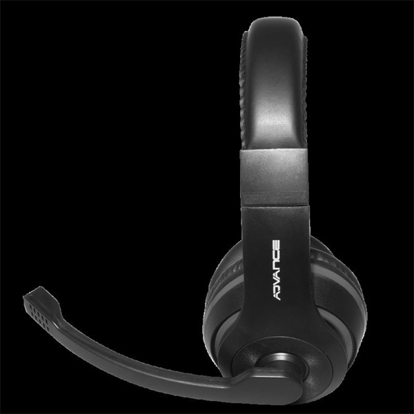Advance HEADPHONICS PRO  3,5mm Jack Fejhallgató   Fekete 
