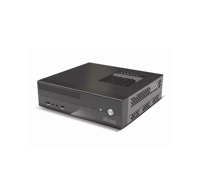 Akasa AK-ITX03BK Crypto Vesa mini-ITX ház fekete Akasa AK-ITX03BK Crypto Vesa mini-ITX ház fekete