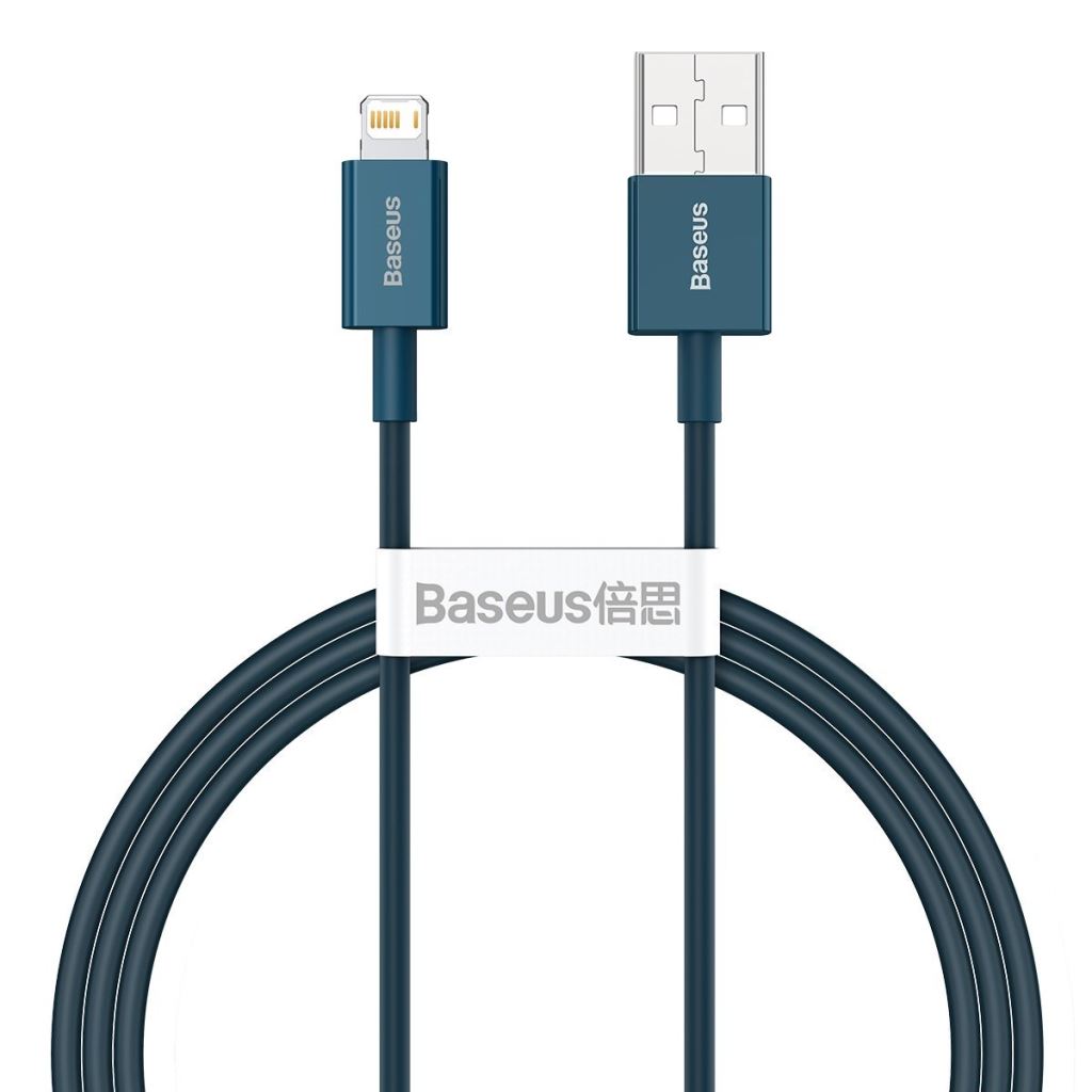 Baseus Superior USB töltőkábel, 2,4 A, 1 m, kék (CALYS-A03) Baseus Superior USB töltőkábel, 2,4 A, 1 m, kék (CALYS-A03)