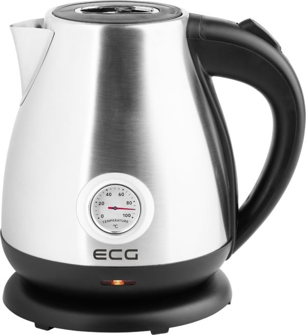 ECG RK 1705 Metallico vízhőmérséklet kijelzős vízforraló