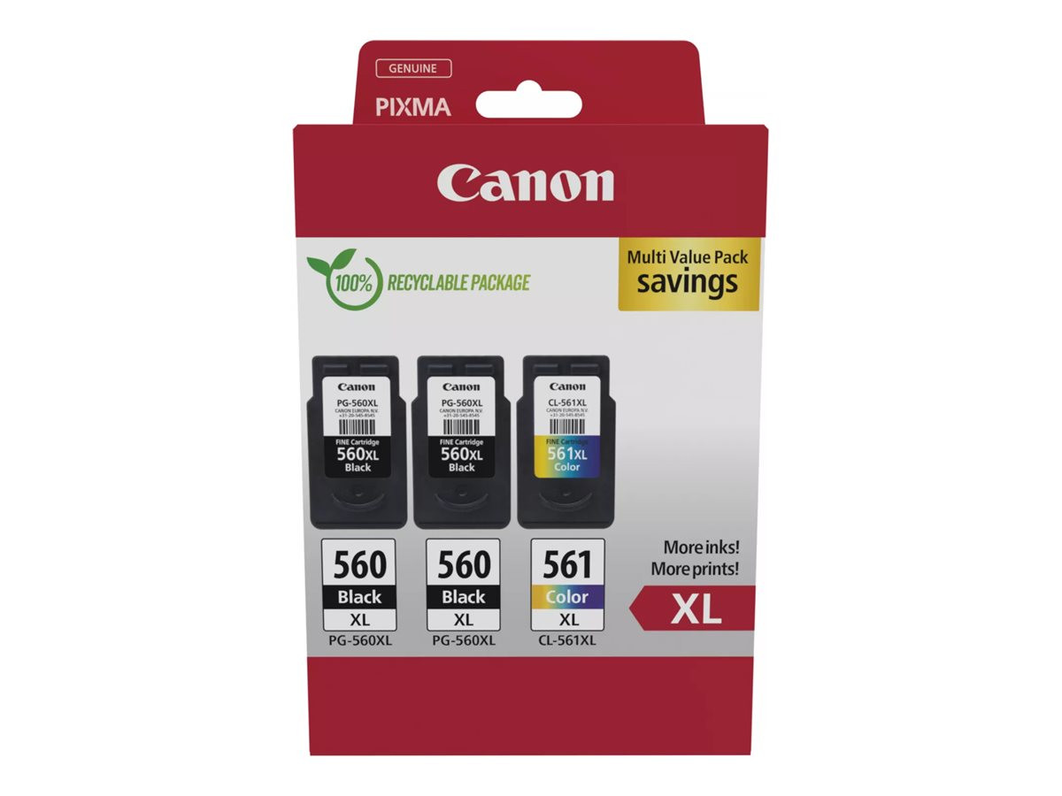 Canon PG-560XLx2 (2x14,3ml) + CL-561XL (1x12,2ml) Multipack Eredeti