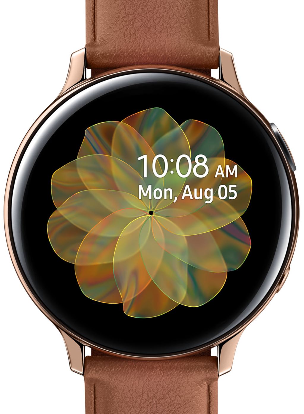 Samsung Galaxy Watch Active2 okosóra 44mm rozsdamentes acél-arany/barna  (SM-R820NSDAXEH)