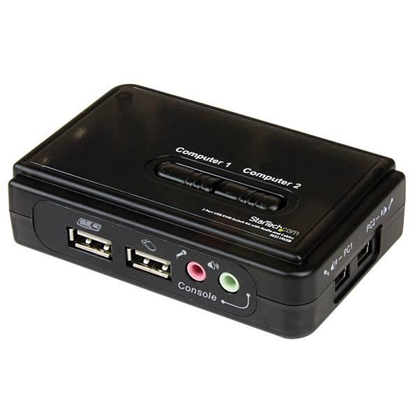 Startech.com KVM Switch 2PC USB Audio (SV211KUSB) Startech.com KVM Switch 2PC USB Audio (SV211KUSB)