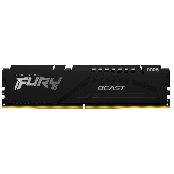 16GB 5600MHz DDR5 RAM Kingston Fury Beast Black CL38 (KF556C40BB-16)